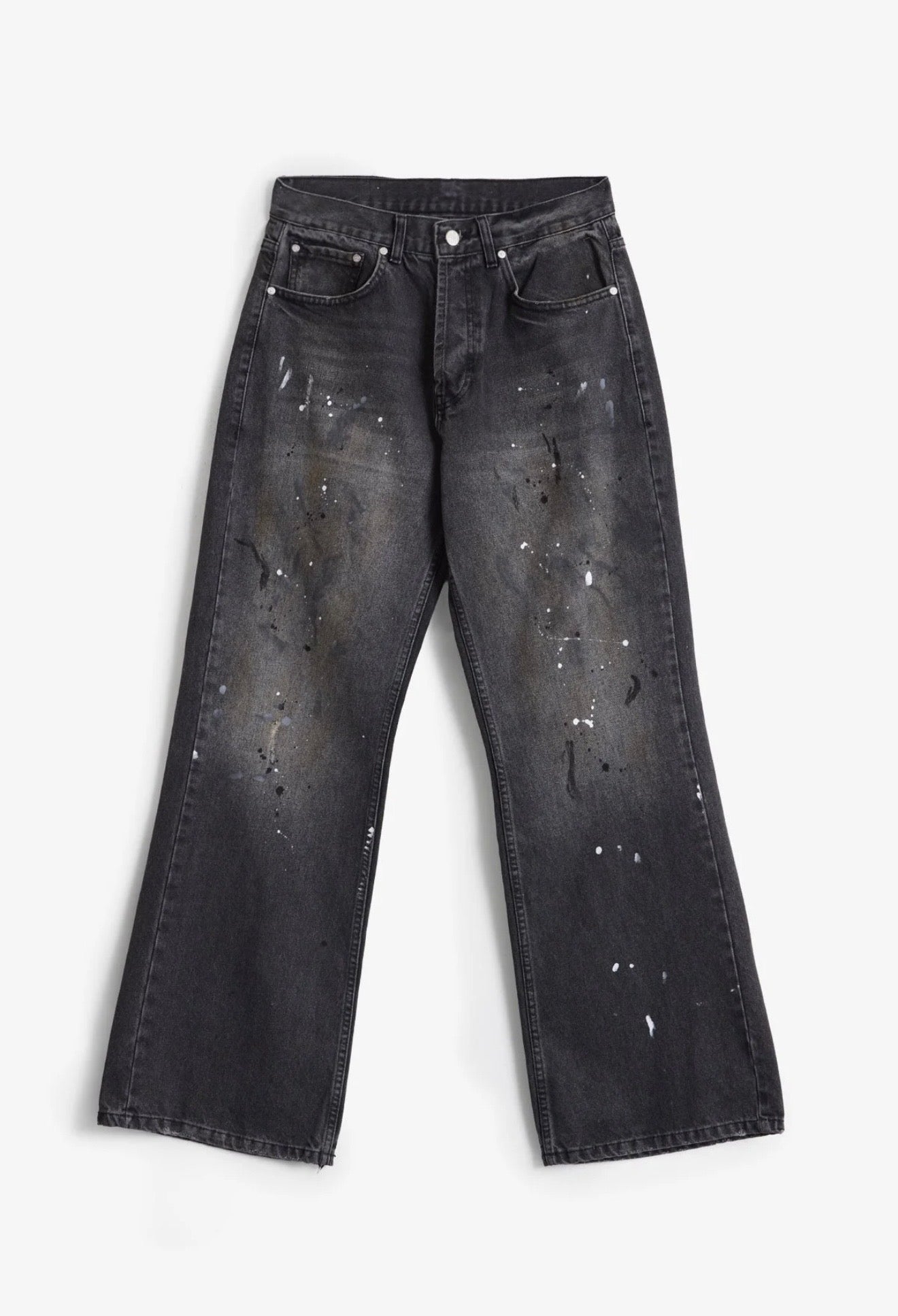 G:04 Denim pintado - Negro lavado