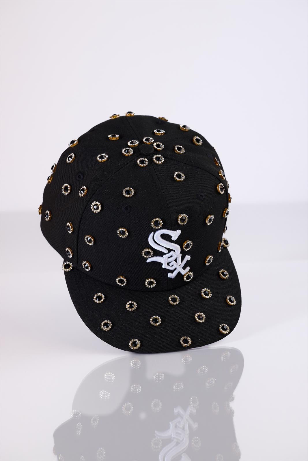 Chicago white sox Rhinestone hats SnapBack