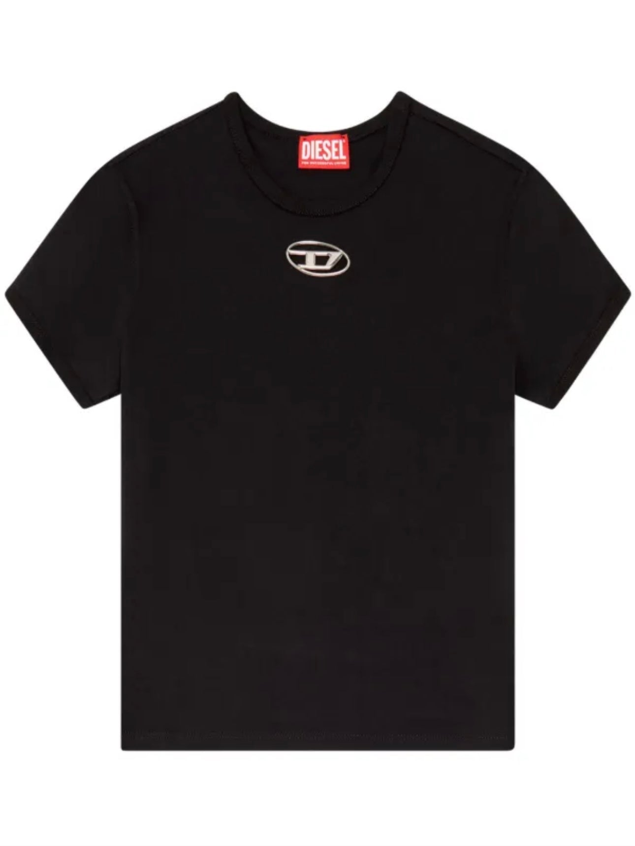 Diesel logo-plaque Cotton T-shirt