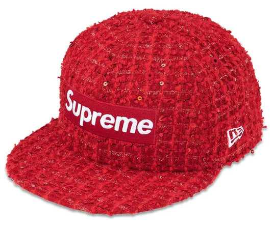 Supreme Bouclé Box Logo New Era
'Red'