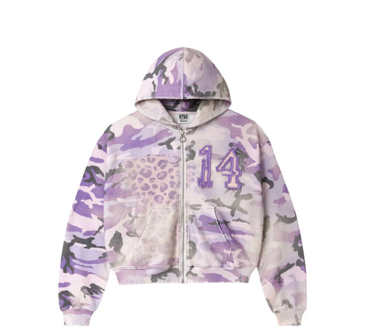 Vale Forever Wayne Zip Up Hoodie
"Purple"