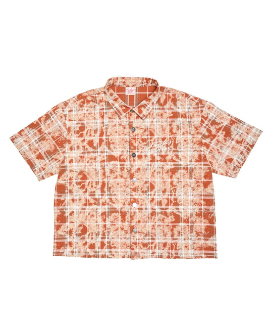 SUN BURN FLANNEL - ORANGE