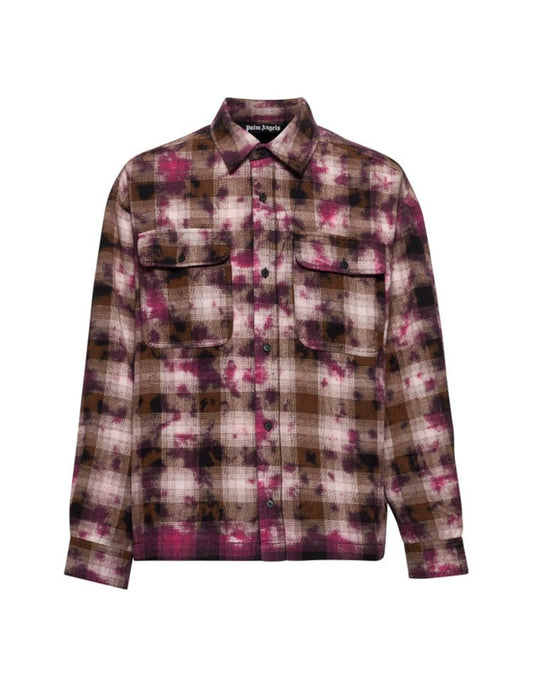Palm Angels Checked Long-Sleeved
Shirt