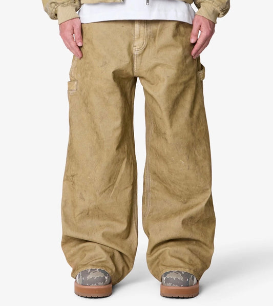 Jeans color Caqui