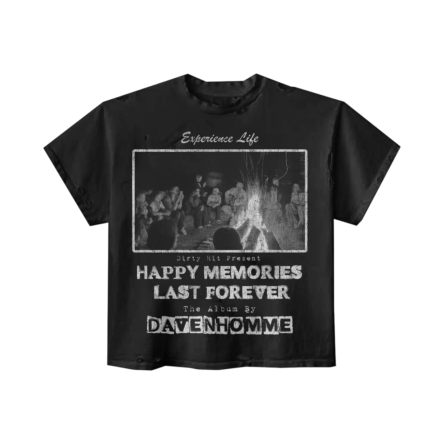 HAPPY MEMORIES TEE(BLACK)