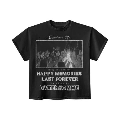 HAPPY MEMORIES TEE(BLACK)