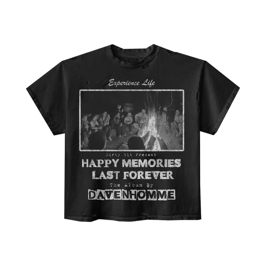 HAPPY MEMORIES TEE(BLACK)
