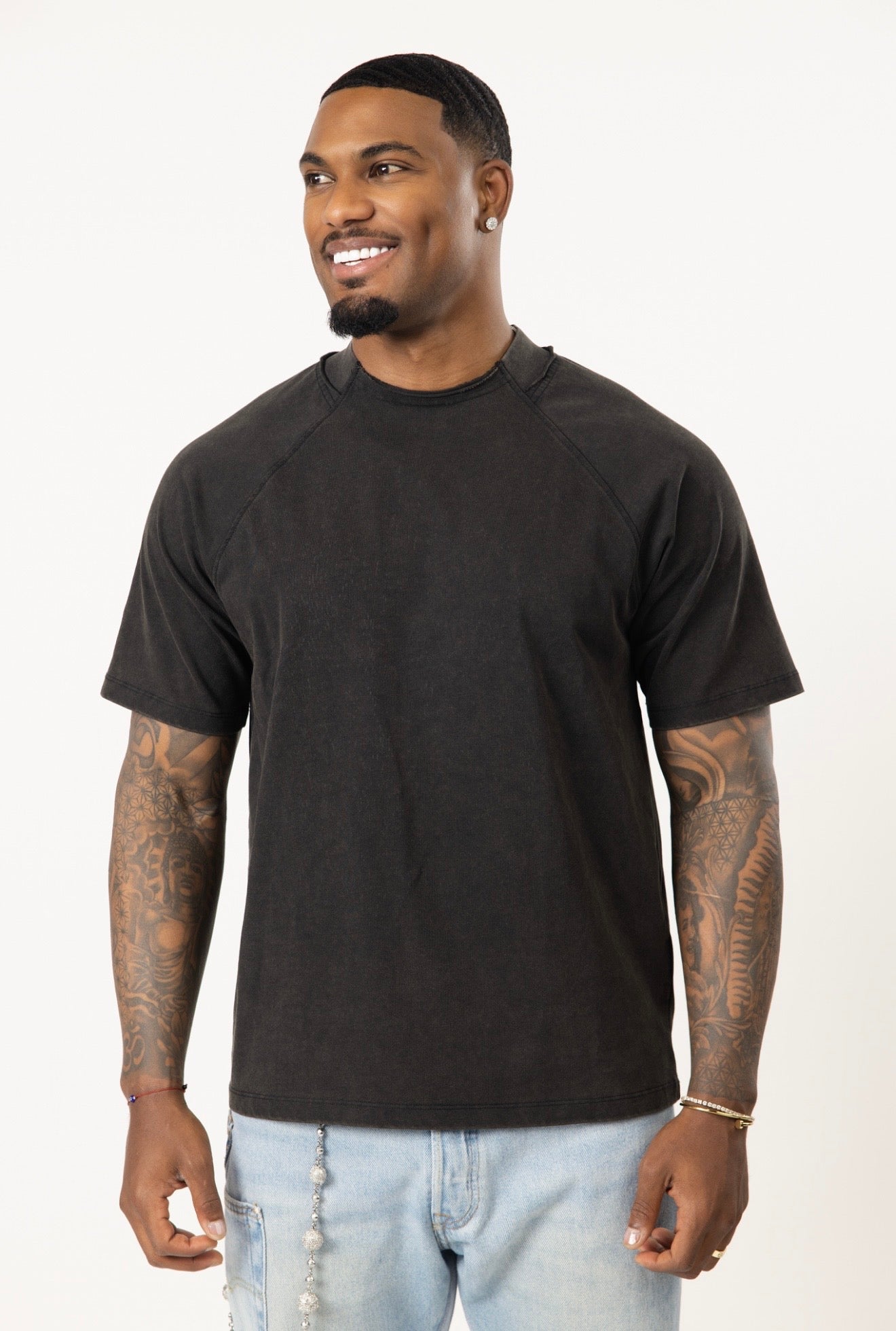 Black Oversized Pullover
