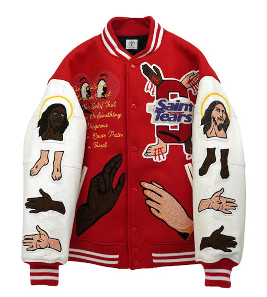 Saint Mxxxxxx x Denim Tears Stadium
Jacket Red Men's