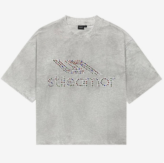 Stile De Amor Grey Colorato
Rhinestone T-Shirt
