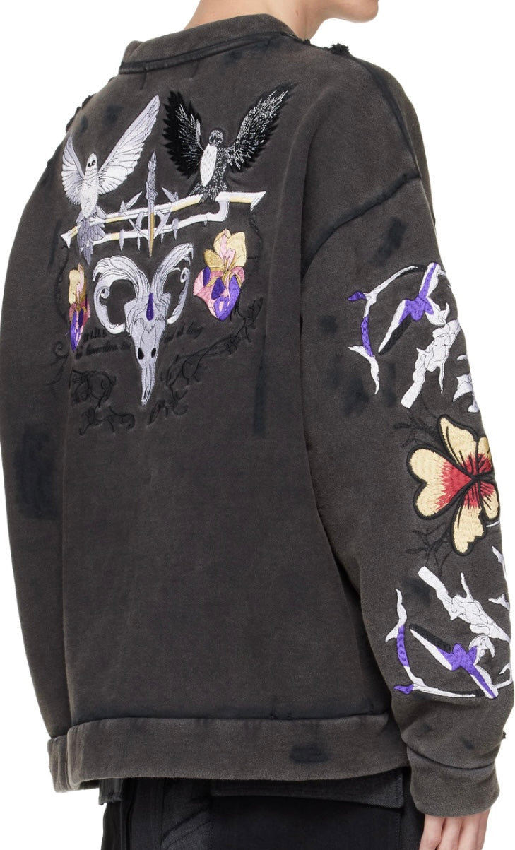 Black Epitome Sweatshirt by Who
Decides War