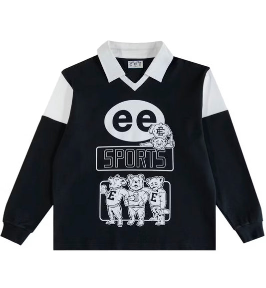 Eric Emanuel EE Mascot Rugby
Black/White