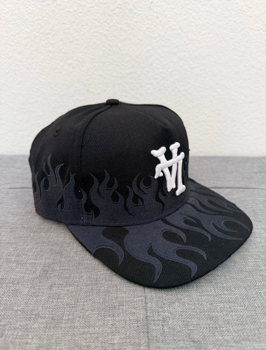 Kill The Hype SnapBack Hat White LA