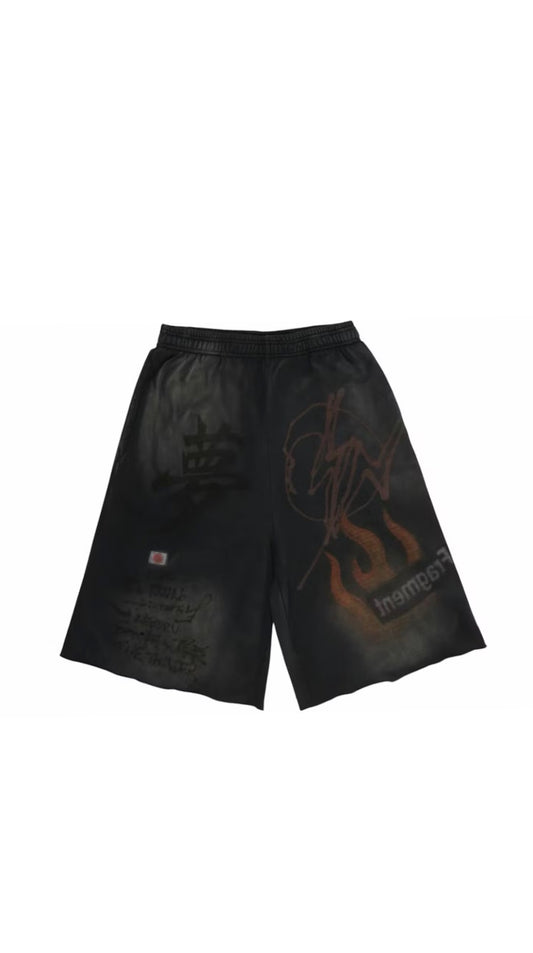 Cactus Jack Fragment Black Short