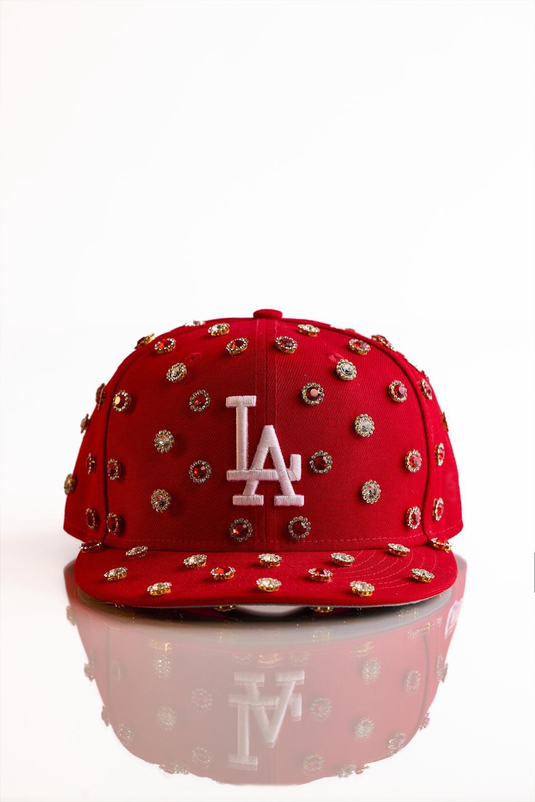 LA Rhinestone Hat Snapback