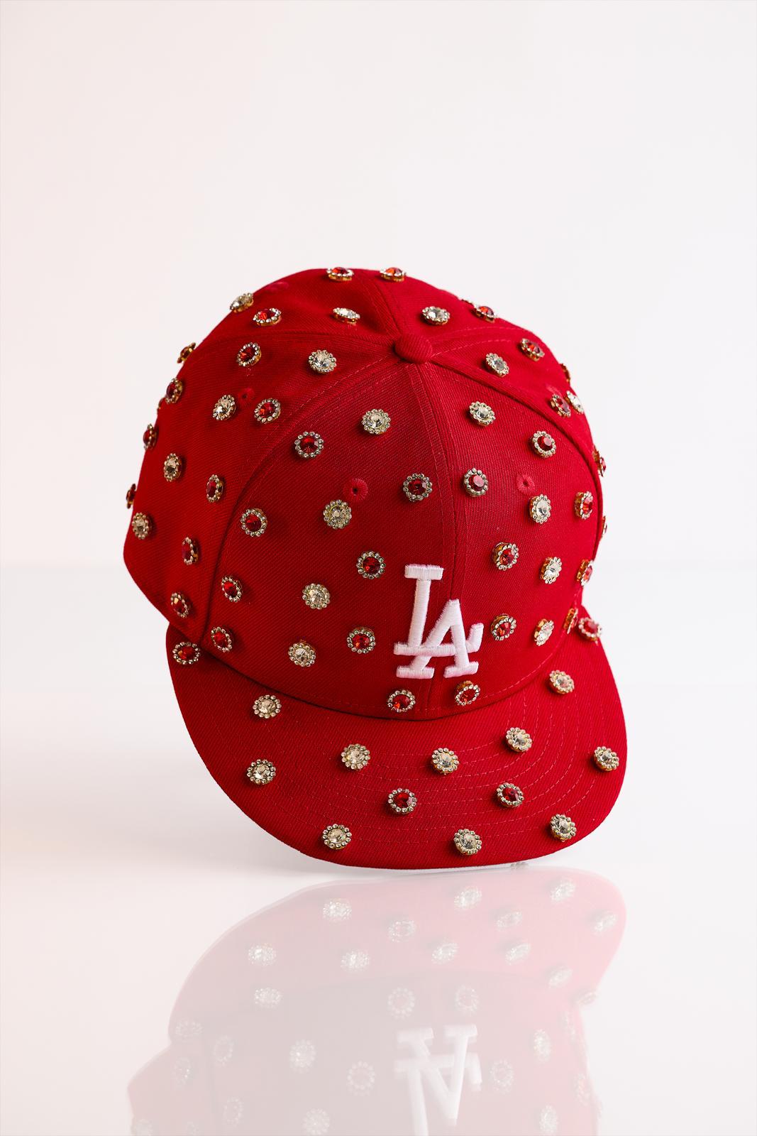 LA Rhinestone Hat Snapback